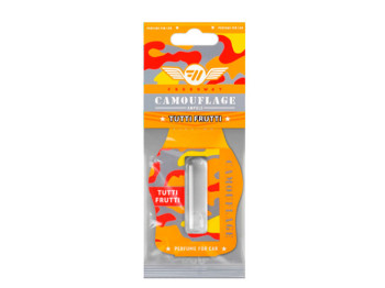 Освежитель воздуха жидкий Fresh Way "Camouflage Ampule" Tutti Frutti 4,5мл