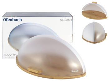 Хлебница из бамбука и пластика Ofenbach 44,5х29х20см