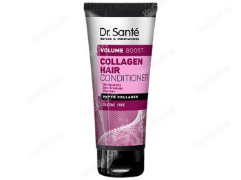 Бальзам для волосся Dr.Sante Collagen Hair Volume boost без силіконів 200мл