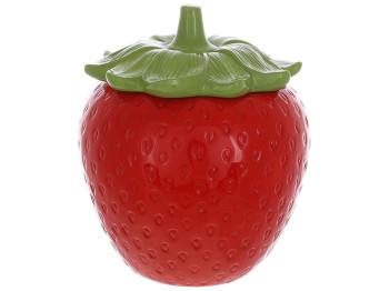 Банка Strawberry, 1,4л, цвет-красный 