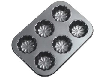 Форма для выпечки маффинов Benson, на 6шт
