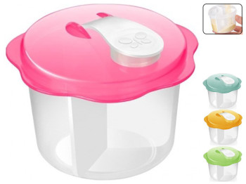 Контейнер для сухого молока дозуючий BAMBINI 3 відсіки 46449