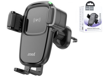 Автодержатель Hoco HW1 Pro wireless, черный