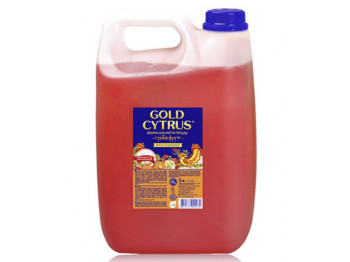 Засіб для миття посуду Gold Cytrus "Червоний" 5л
