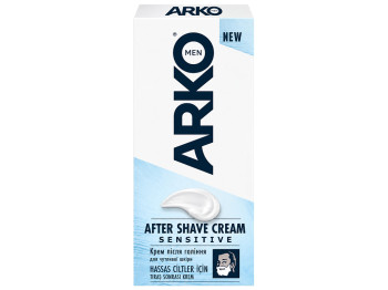 Крем после бритья Arko Men Sensitive, для чувствительной кожи, с алоэ вера, 50 мл