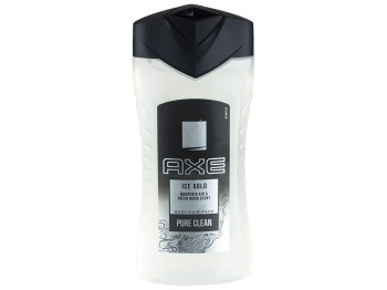 Гель для душу Axe "Ice Gold" чоловічий, для тіла, волосся, обличчя 250мл