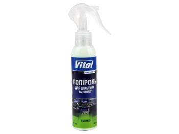 Полироль для пластика и винила Vitol, 150мл, Яблоко (VTP-1501)