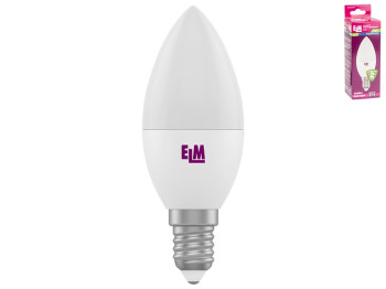 Лампа світлодіодна свічка ELM Led 18-0077 C37 4W цоколь-Е14-маленький, холодне біле світло