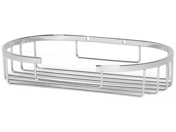 Корзинка овальная Besser нержавеющая хромированная сталь 18х11х3,5см