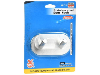 Крючки самоклеющиеся, 10x5см (цена за набор 2шт)