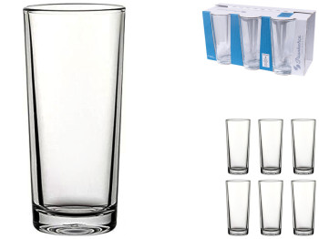 Набор стаканов Pasabahce Alanya, для напитков, 260мл (цена за набор 6шт)