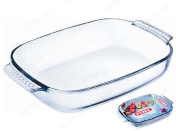 Форма Pyrex Classic, 38х25х6,5см, прямокутна, 3,6л, 2056983580013