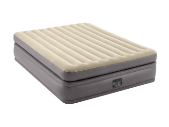 Велюр ліжко із вбудованим електронасосом 220В. Intex 64164
