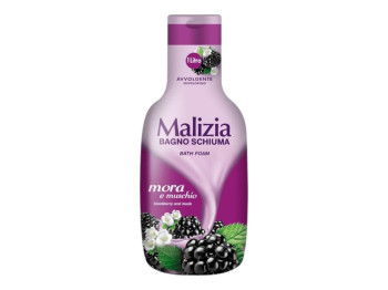 Гель-пена Malizia ежевика и мускус, 1 л, увлажняющий, экзотический аромат, для мужчин и женщин
