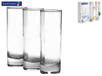 Набір скланок Luminarc Islande високих, 220мл (ціна за набір 3шт) 03502