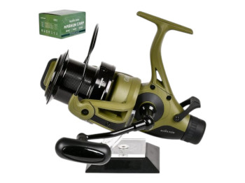 Катушка Sam's Fish Magnum Carp 10000, 5+1 подшипник, бейтраннер, металлическая шпуля