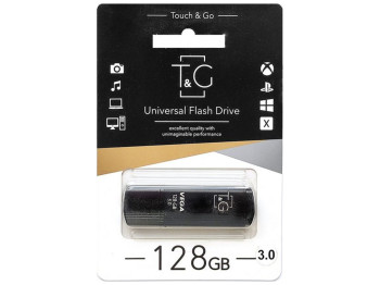 USB флеш-накопичувач 3.0 T&G 128gb Vega 121 Колір Чорний