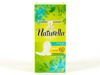 Прокладки ежедневные Naturella "Green Tea Magic Normal" 60шт 2капли