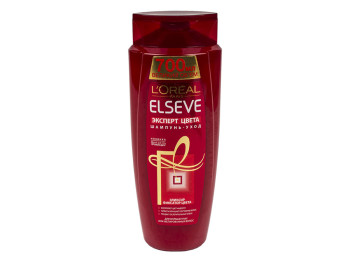 Шампунь-уход LOreal Elseve "Эксперт цвета" для окрашенных или мелированных волос 700мл