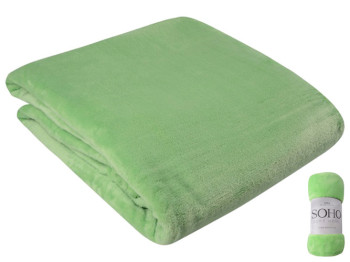 Плед Soho Olive plush, 200x220см, 6900068787292