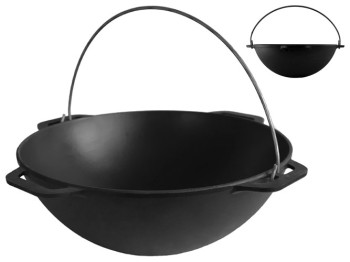 Казан азиатский чугунный без крышки Brizoll Азия, KA12, 12л