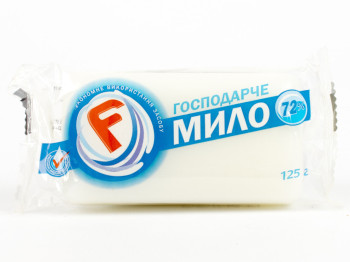 Мыло твердое хозяйственное "F" 125гр Украина.