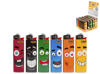 Зажигалка Bic Позитив slim (цена за 1 шт)