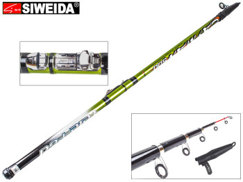 Вудка Siweida "Cayman" композит, 6 кілець, 5-секційна 5м 5-25г