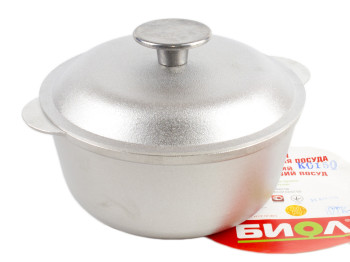 Каструля алюмінієва з кришкою 1,5л К0150