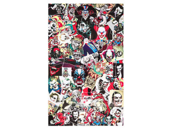 Наклейка Pazzle Sticker Bomb Joker 300х500мм