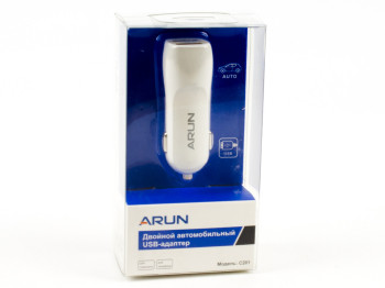  Переходник от авто-прикуривателя на USB для зарядки ARUN