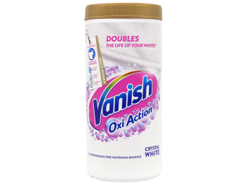 Відбілювач Vanish Oxi Action Crystal White для білої та світлої білизни, порошок, 1,9 кг