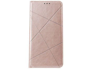 Чехол-книжка Business Leather для Xiaomi Mi 12 Pro Цвет Розовый