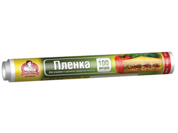 Пленка пищевая ТМ "Помічниця" 7мкм 29см х100м в рулоне