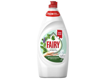 Засіб для миття посуду Fairy Sensitive Чайне дерево та м'ята, концентрат, 900мл