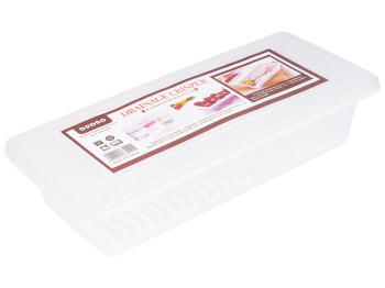 Піддон для заморозки з решіткою пластиковий 1л (12x28x7см)