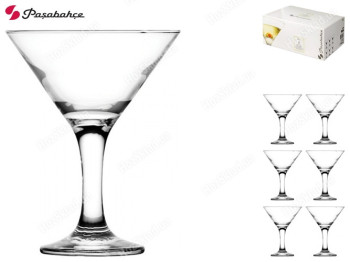Набор бокалов для мартини Pasabahce Bistro 190мл (цена за набор 6шт)
