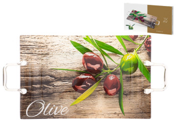 Блюдо с ручками Viva Olives, 35х22,5см, 6900065992866