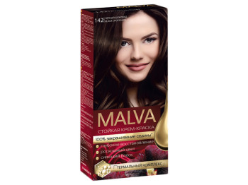 Крем-фарба для волосся Acme-Color "Malva" Чорний шоколад тон 142