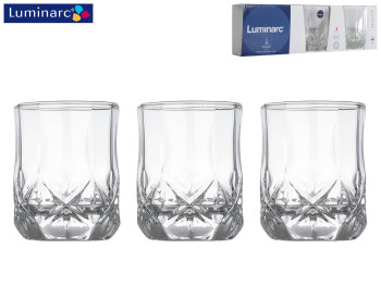 Набор бокалов Luminarc "Brighton" 270мл (цена за набор 3шт) 16205