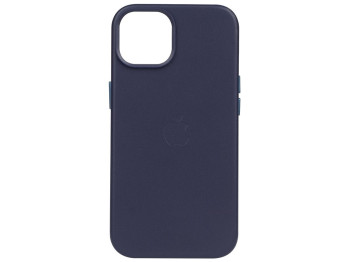 Чехол Leather Case для iPhone 14 Plus Цвет Violett