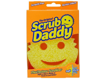 Кухонная губка Scrub Daddy Original, FlexTexture, жёлтая