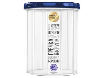 Контейнер харчовий для сипучих продуктів з різьбленням 11x13,5см 1л NP-83с