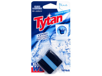 Таблетка для бачка унітазу Tytan WC Block Blue Water, блакитна вода, 50 г