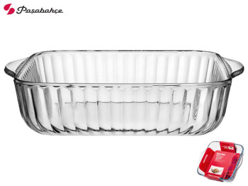 Форма квадратна Pasabahce Borcam для запікання, 25x22см, 1,9л, 1шт