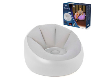 Велюр кресло с подсветкой LED. Bestway 75086