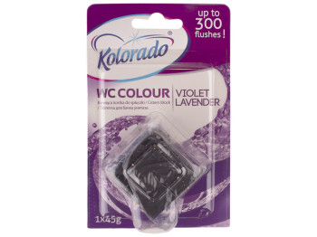 Таблетка для бачка унитаза Kolorado WC Colour фиолетовый 45г