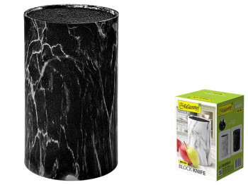 Колода для ножей универс. Maestro, черный мрамор