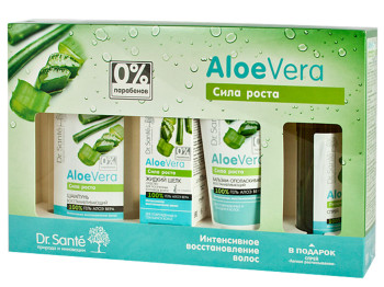 Набір косметичний Dr.Sante "Aloe Vera" Сила росту