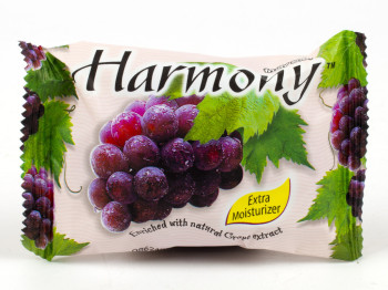 Мыло туалетное твердое "Harmony" Виноград - увлажняющее 75гр Индонезия